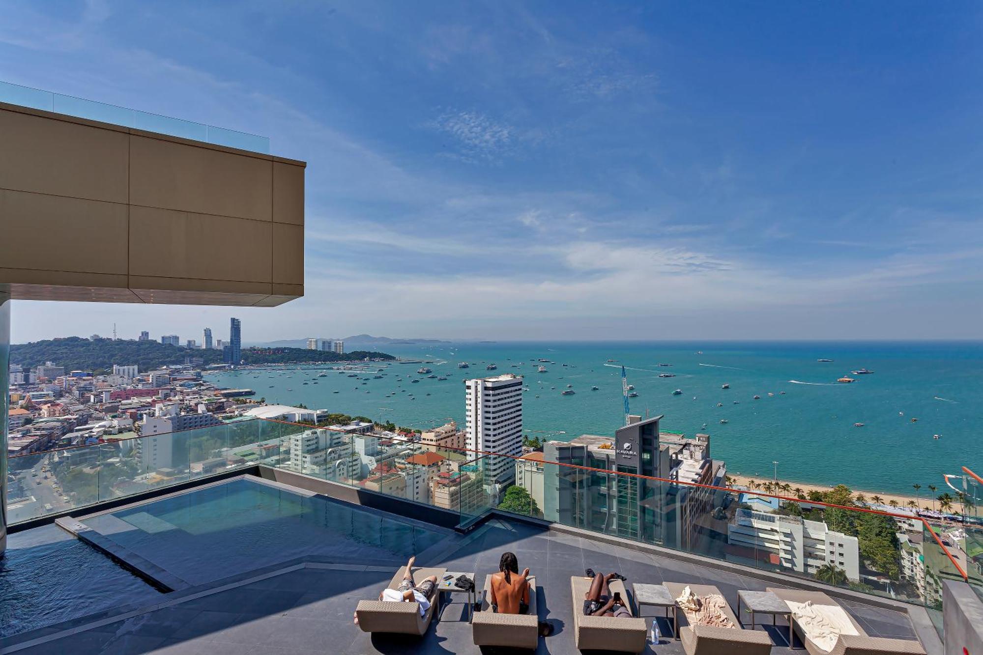 Edge Central Pattaya Sea View High Floor 23,26 Екстериор снимка